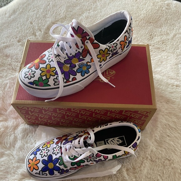 Vans Shoes - Vans Era Flower Platform Size 9 Women’s